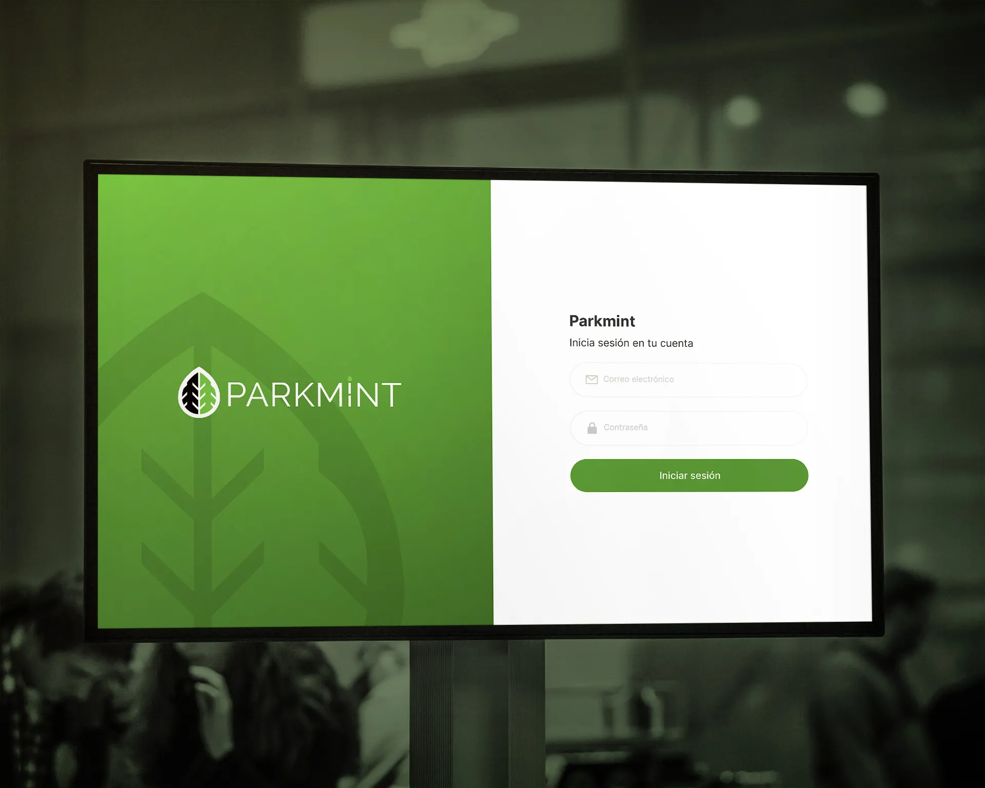 Mockup de iParkings 2